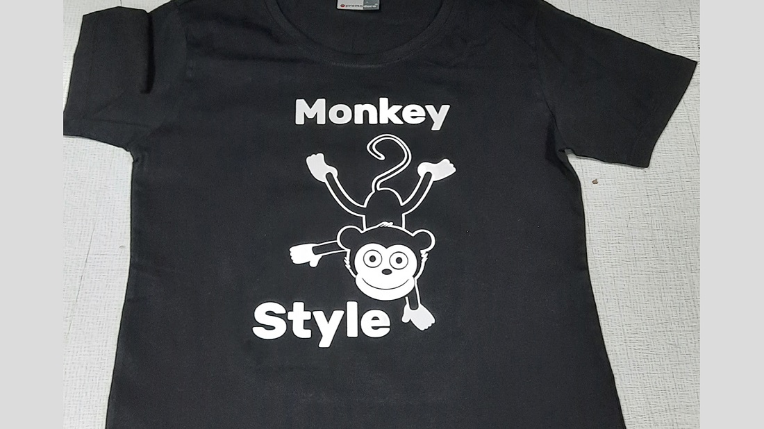 fertiges Monkey Style T-Shirt