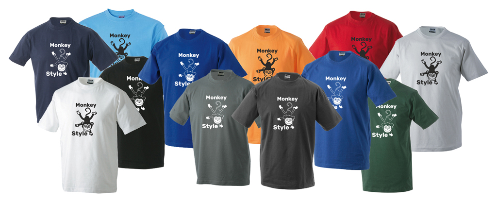 Verschiedene T-Shirts spotonline